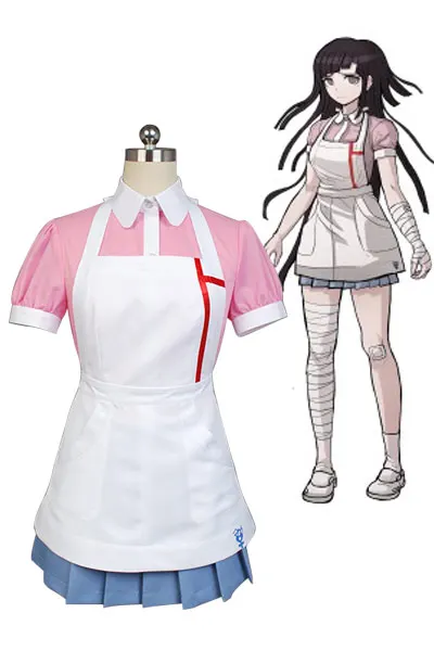 Супер данганронпа 2 мицукан Мики косплей костюм женское платье полный