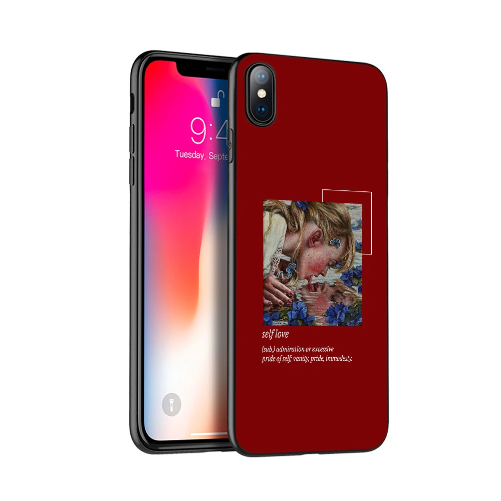 20051 Черный чехол ТПУ для iphone 5, 5s, se, 6, 6s, 7, 8 plus, x, 10, XR, XS, 11 pro, MAX, чехол, силиконовый, художественный, эстетический, Ван Гог, Мона Лиза - Цвет: 20051