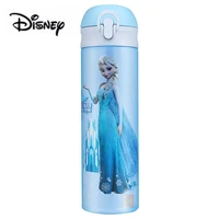 disney 500ml frozen thermos feeding bottle vacuum flask insulation feeding cup bottles leak poof student thermos cup car kettle