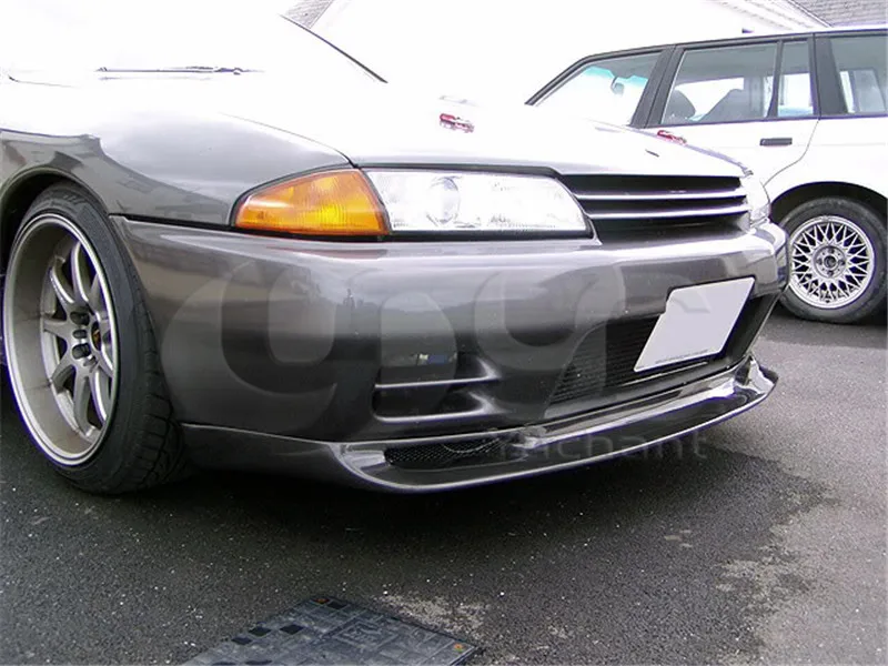 Передний бампер из углеродного волокна в стиле CF JUN для 1989 1994 Skyline R32 GTR (только GTR)