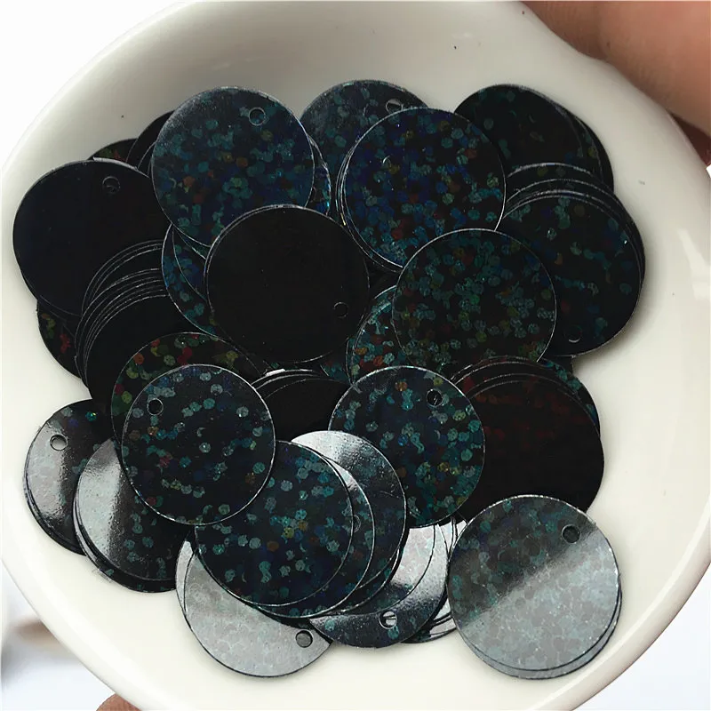 500g/pack Pvc Loose Sequins Flat Round with 1 Side Hole for Sewing Dancing Dress Accessories Wedding Craft Large | Дом и сад