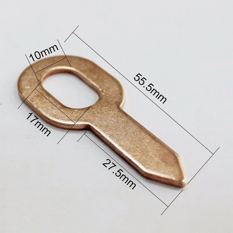 50 шт. накладки для шайбы медные стальные расходные материалы аксессуары высокое