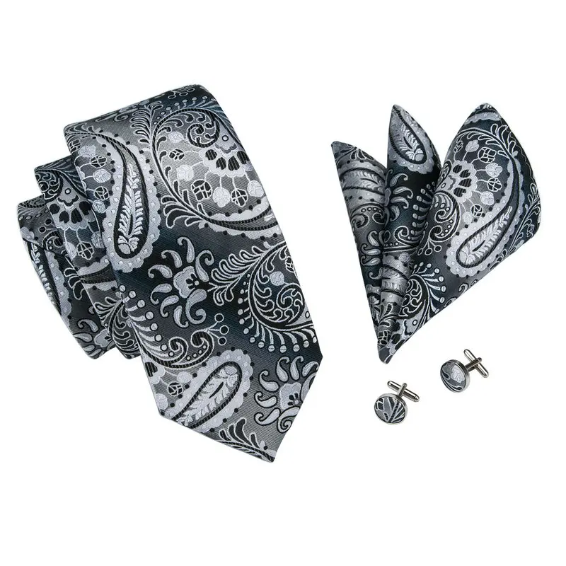 Новинка 2016 классический серый мужской галстук высокого качества дизайнерский