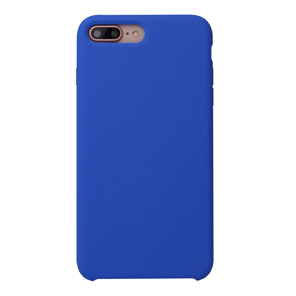 Жидкий силиконовый чехол для телефона Ikase Store для iPhone XS Max XR X 8 7 6 6S Plus, силиконовый чехол для Apple 8Plus 7Plus 6plus - Цвет: 11.Vivid Blue