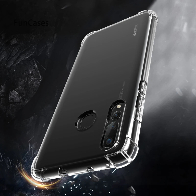 Противоударный чехол для huawei Y7Pro Y9 P Smart 2019 P30 P20 Nova 4E 4 3 3i Honor 8A 8C 8X V20 силиконовая