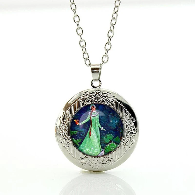 TAFREE, Популярный медальон, ожерелье Lun Love good Platm Hogwarts Expecto Patronum, кулон, ювелирное изделие, стеклянный купол, рождественские подарки, N384 - Окраска металла: N347