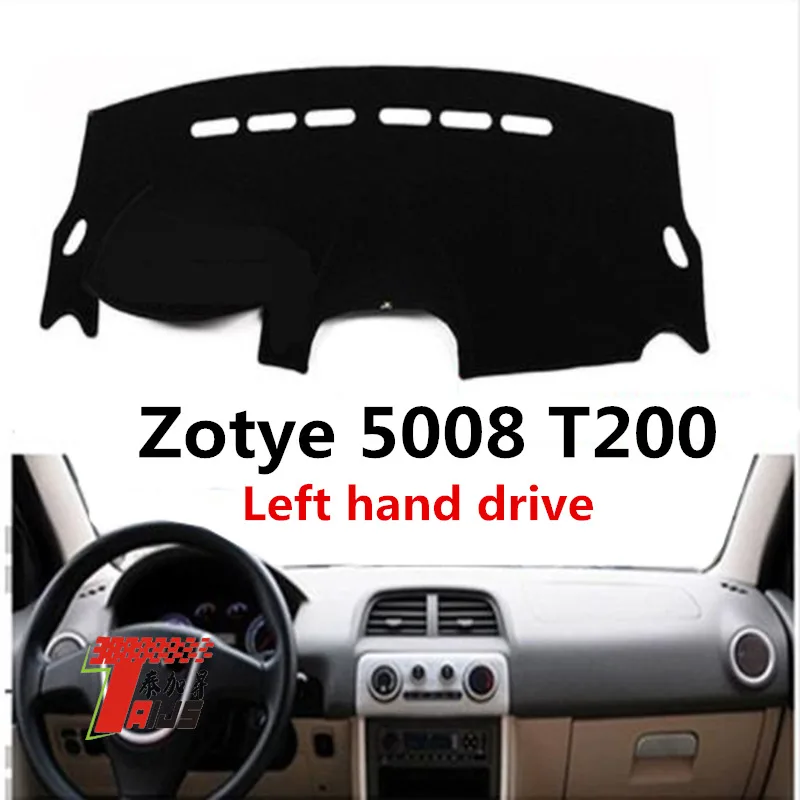 TAIJS левосторонний коврик для приборной панели автомобиля чехол Zotye 5008 Модный