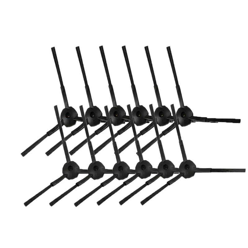 

12pieces (6 Left+6 Right) Side brush for Dibea X500 X580 Ecovacs Mirror CR120 Vacuum Cleaner Robotic Replacements