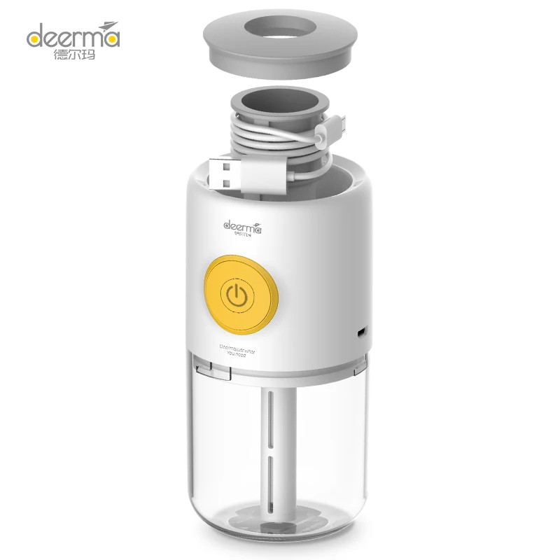 XIAOMI Deerma Mini USB Ультразвуковой увлажнитель воздуха Арома эфирные масла диффузор