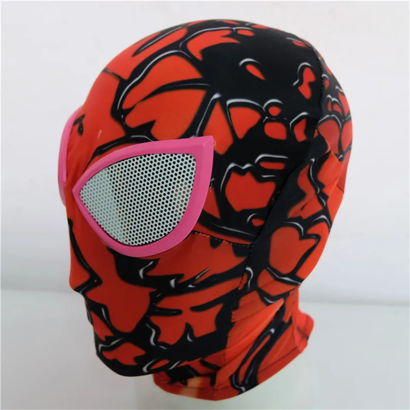 Удивительный паук 2 Faceshell с объективом силиконовая 3D костюмная Маска Косплей Хэллоуин Супер Герои маска паука для взрослых детей