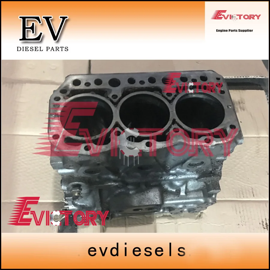 Подлинное хорошее состояние Yanmar 3D78 3TNE78 3TNE78A блок цилиндров для мини экскаватора