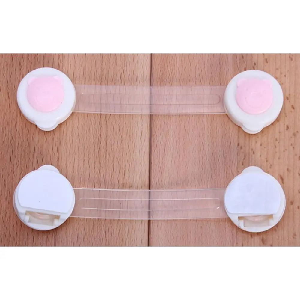 Розовый медведь ребенок Дети Безопасность замок забота шкаф ящик комод