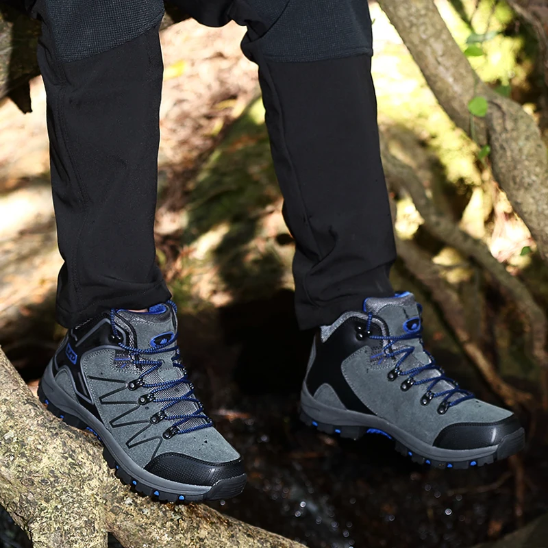 Мужские кроссовки для туризма gomближнего и весеннего сезона дышащие