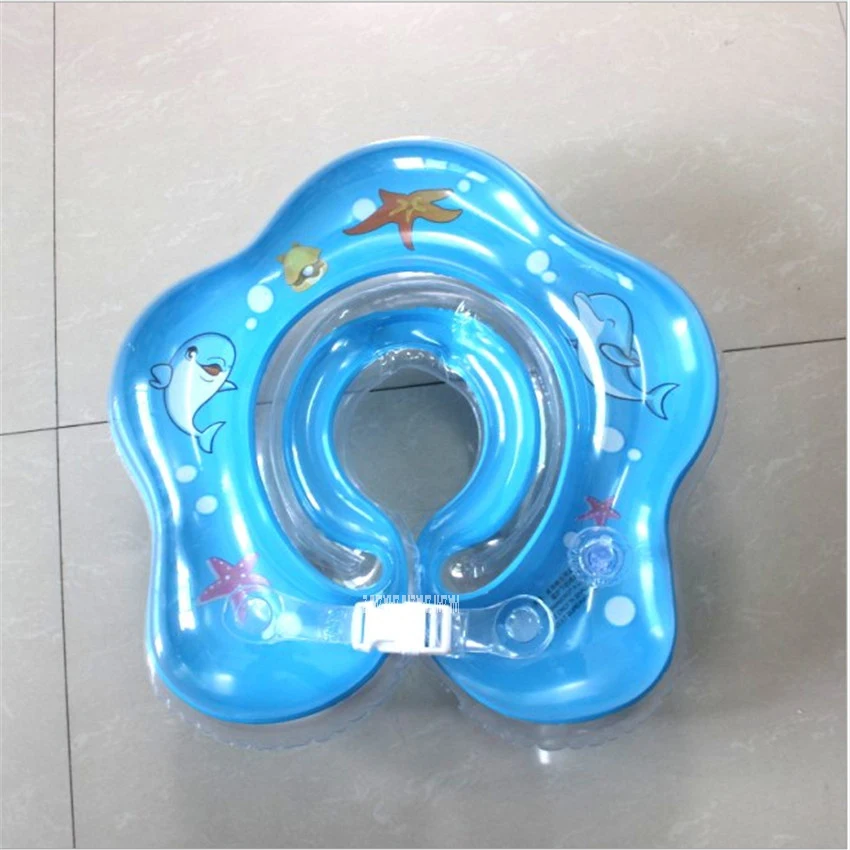 200PCS New Baby Infant Swimming Neck Float Safety Inflatable Circle Floator Toddler Shower Rings PVC Material | Спорт и развлечения