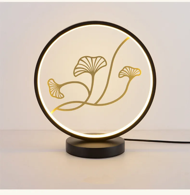 New Chinese style table lamp night light hotel villa bedroom living room LED lighting decoration zen idea individual | Лампы и