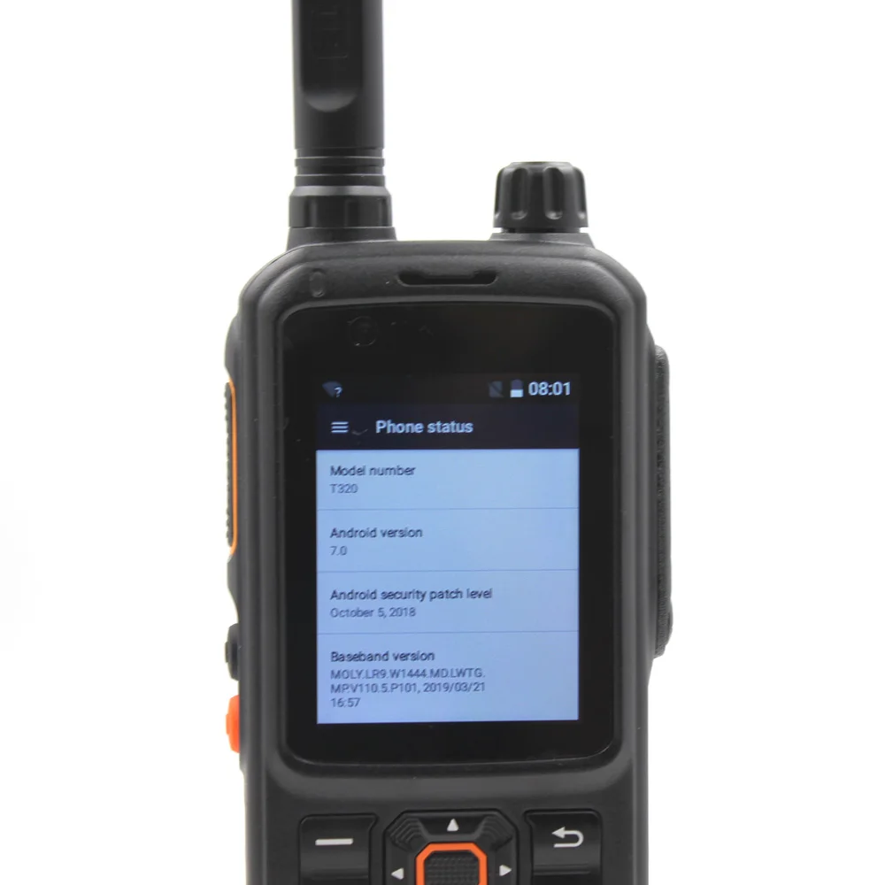 Inrico Android сетевое радио T320 4G LTE сетевая Интерком трансивер POC walkie talkie T 320 WCDMA