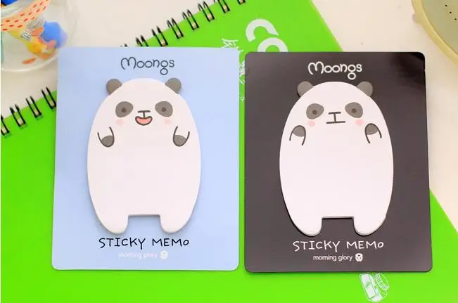 2 шт./лот Kawaii довольно животных Sticky memo pad заметки школы канцелярские принадлежности для студентов книга