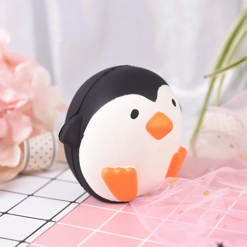 12 см антистресс уход за лицом массаж рук Kawaii животные Пингвин аутизм настроение