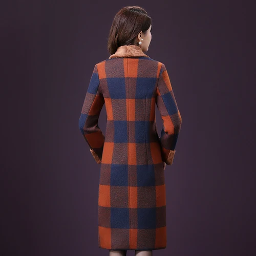 Осеннее Женское шерстяное пальто в Корейском стиле новые модели зимней одежды с