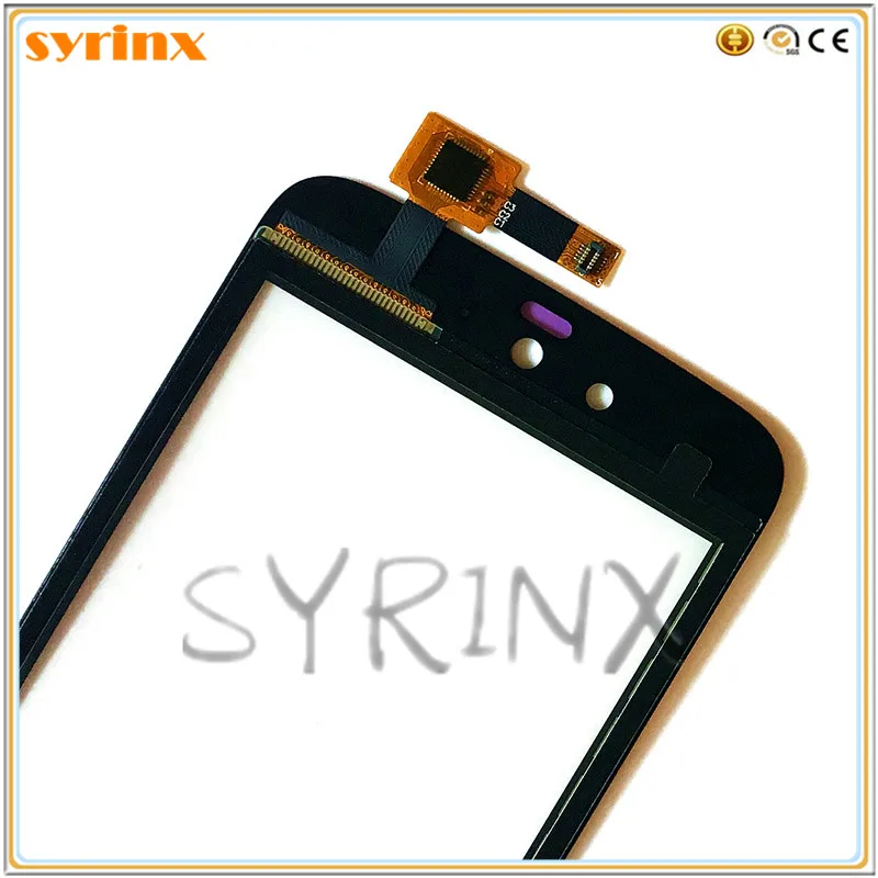 SYRINX телефон Сенсорная панель Сенсорный экран для Micromax Canvas AQ4501 сенсорный экран дигитайзер Переднее стекло сенсор тачпад 3 М лента