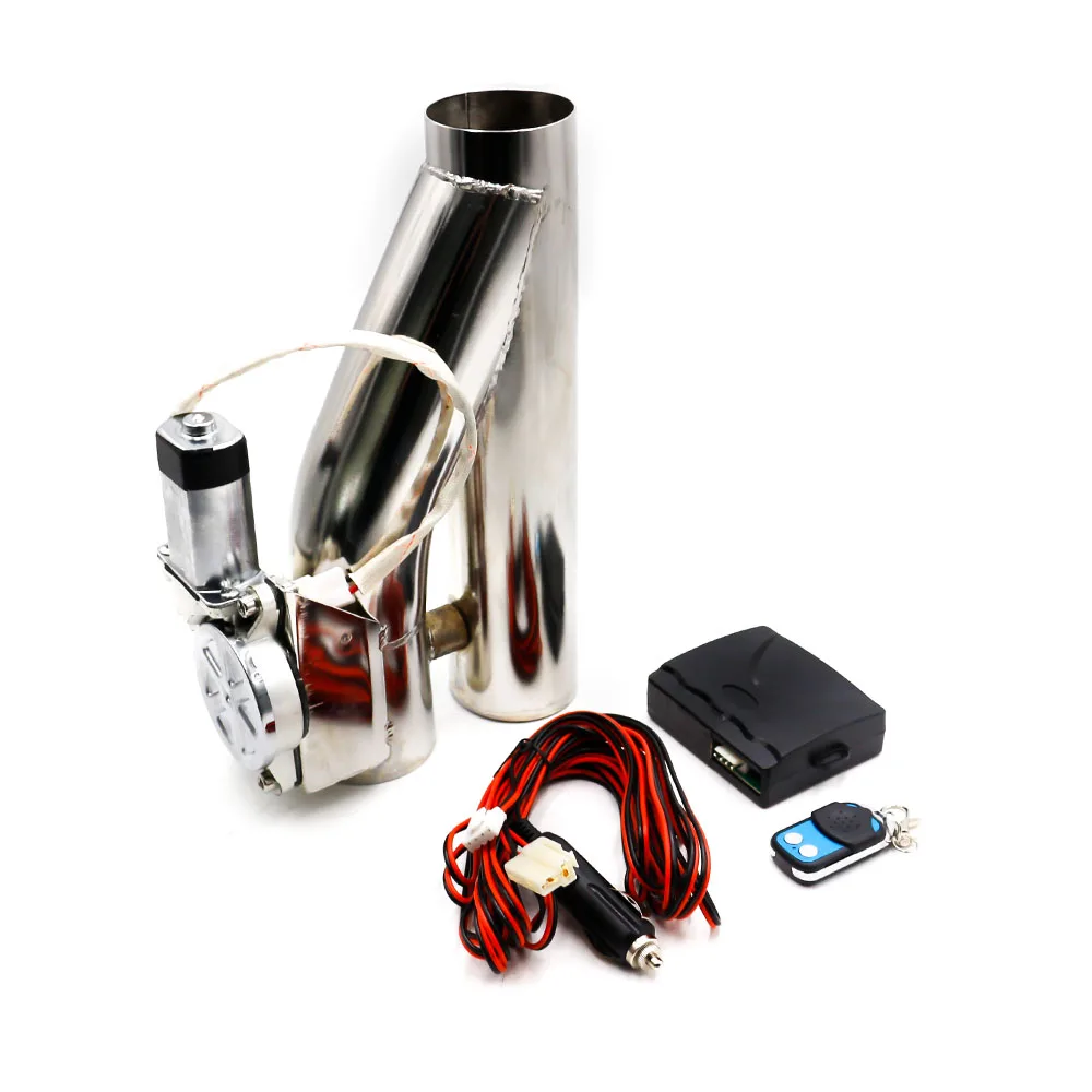 CNSPEED 3-дюймовый выпускной клапан управления/выхлопная труба электрическая Y Труба