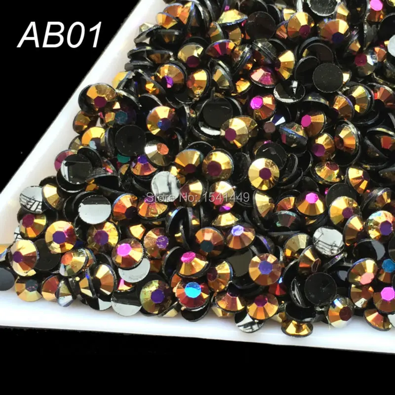 

1000pcs/package DIY Nail art Jelly Laser Lake blue Crystal Rhinestones AB 3mm Flatback resin Rhinestones AB09
