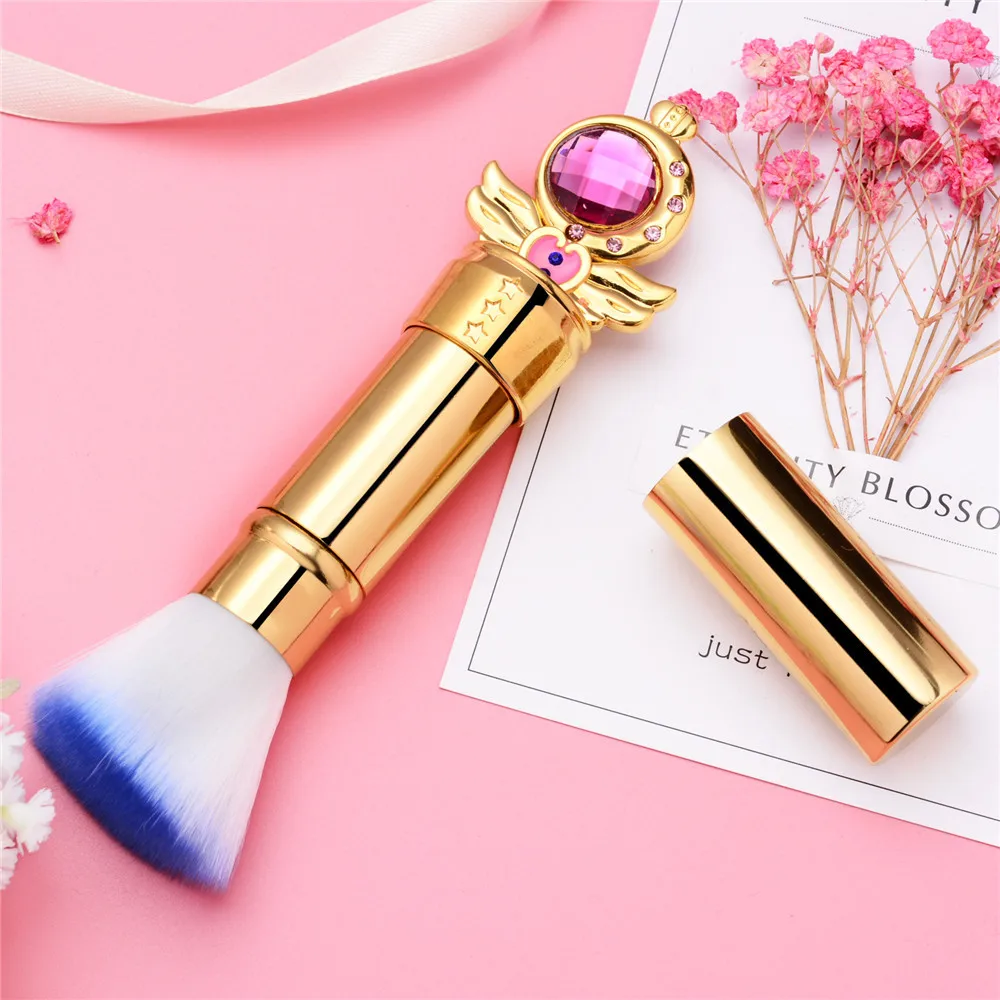 Карта Captor Sakura Cheek is red brush Pretty Guardian Sailor Moon телескопическая Кисть для макияжа