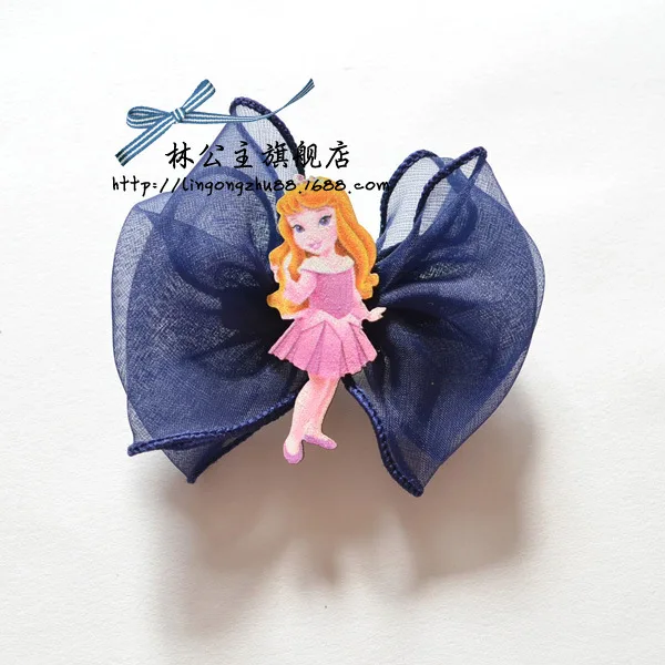Модный детский головной убор принцессы заколки для волос аксессуары для волос заколки Заколка-бабочка шпилька для милого ребенка