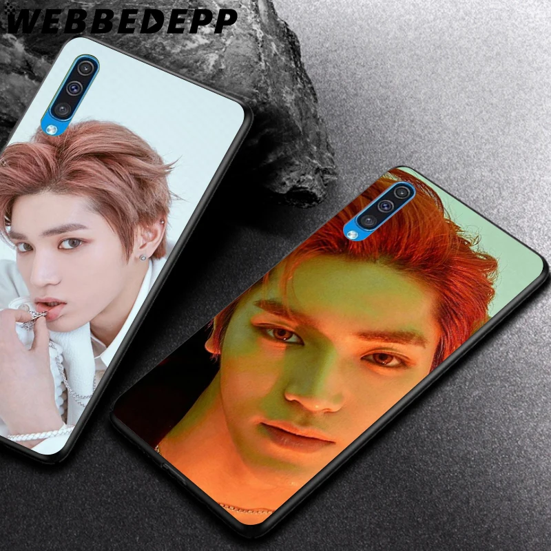 WEBBEDEPP корейский красивый мальчик NCT мягкий чехол для Samsung Galaxy A3 A5 A6 Plus A7 A8 A9 J6 крышка