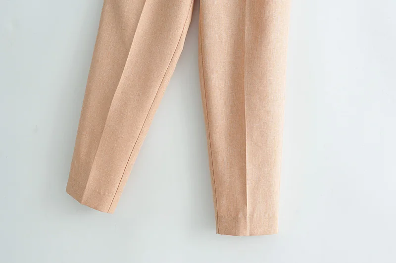 2019 летнее повседневное хаки Штаны женские брюки с высокой талией на шнуровке