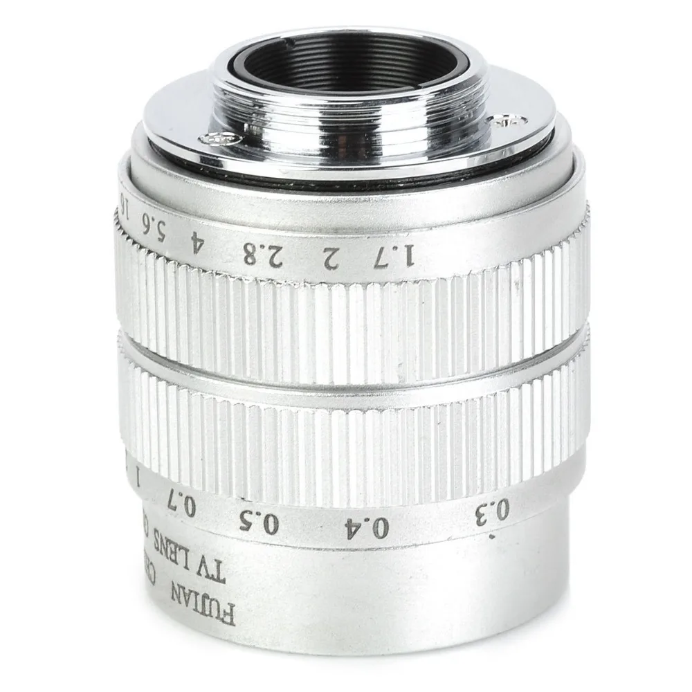 CCTV 35 мм f1.7 кольцо для объектива Fuji Fujifilm X A2 A1 T1 T2 T10 T20 E1/S E2 1M/2 Pro1/T 100F MOUNT|cctv 35mm|35mm f1.735mm