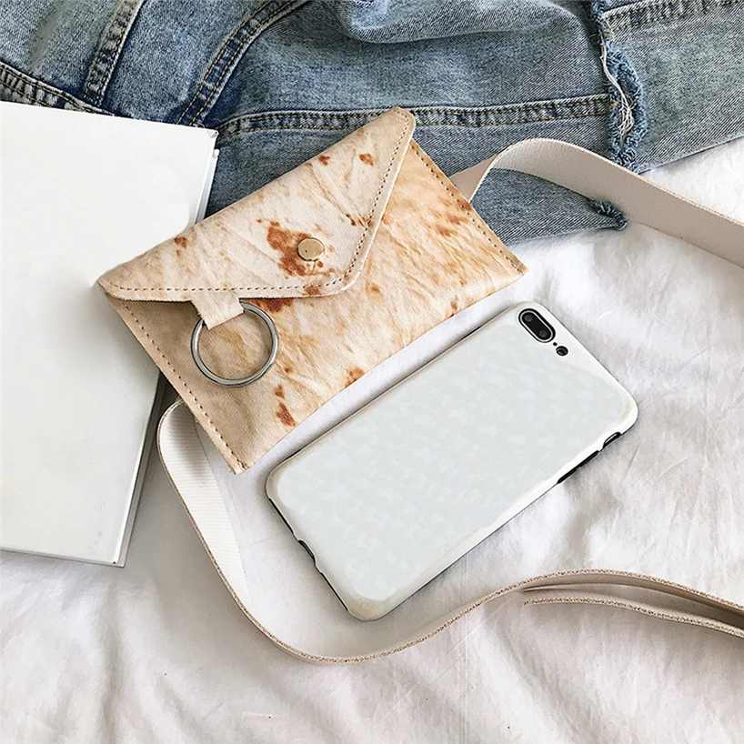Поясная Сумка Aelicy fanny pocket женская сумка-конверт с кольцом из искусственной кожи