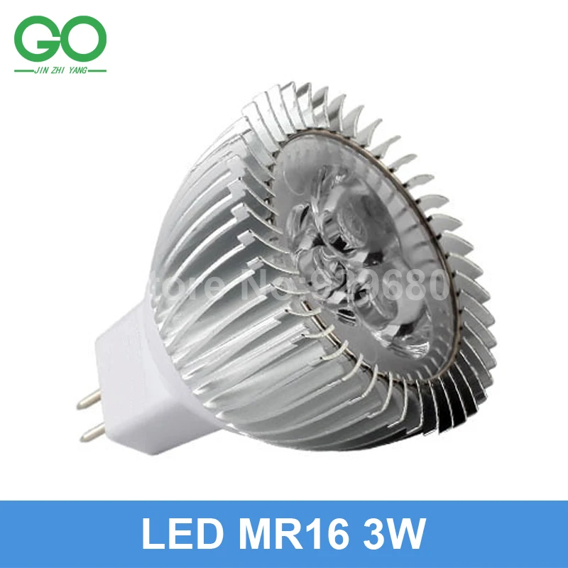 под лучами mr16 3W 12в gu5.3 пятно света 45mil bridgelux 130 140lm / W lampada очень яркий блеск домой