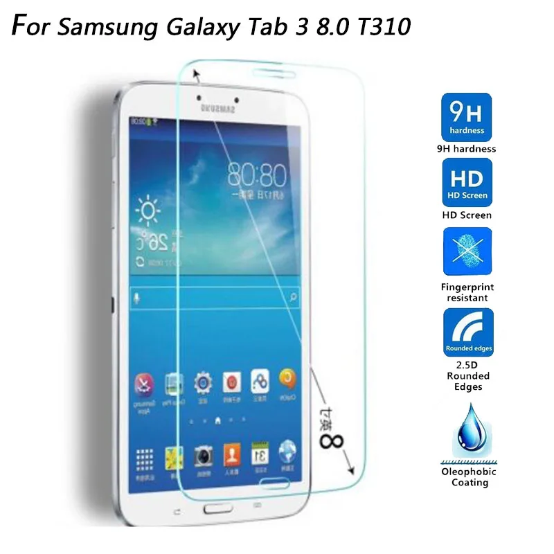 Закаленное стекло для Samsung Galaxy Tab 3 Tab3 Lite 7 0 8 10 1 T310 T311 P5200 P5210 P5220 T111 Защитная пленка