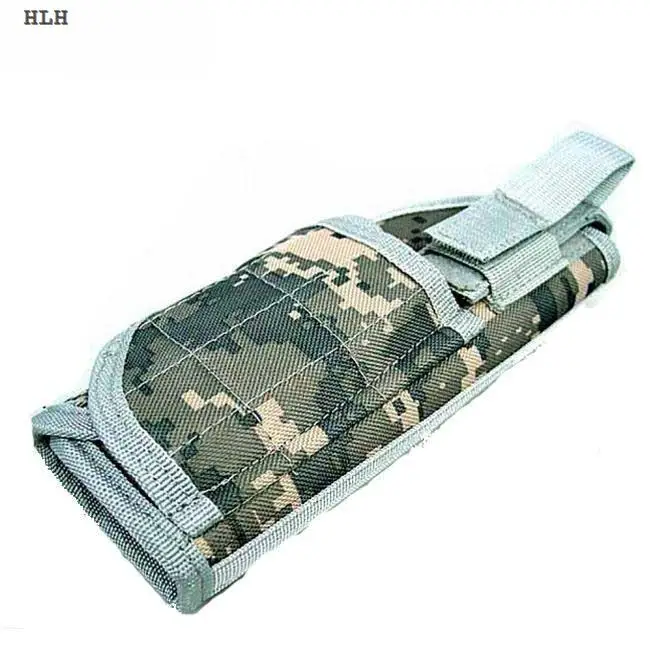 Тактическая кобура с ремнем для ружья и пистолета Molle военная заниженной талией -