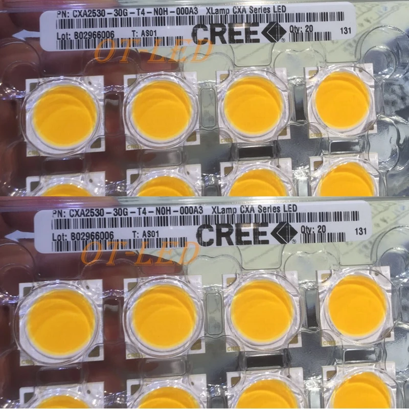 5 шт. оригинальный Cree CXA 2530 CXA2530 белый 5000K теплый 3000K 60 Вт COB светодиодный эмиттер