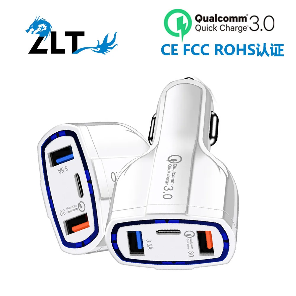 QC3.0 Dual USB быстрая зарядка мобильный телефон зарядное устройство 5 В 7A подходит для