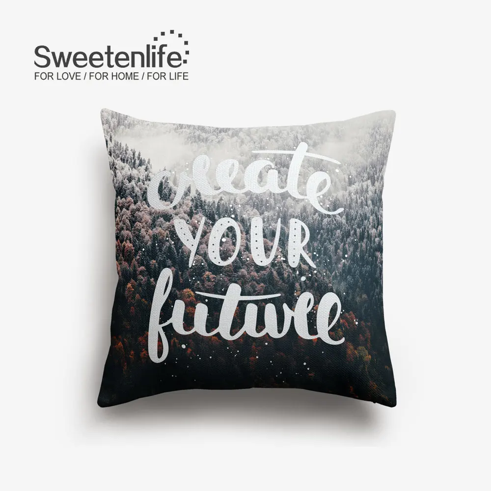 Sweetenlife Американский Стильный чехол для подушки 50x50 см белая льняная Подушка домашний декор с высоким уровнем Класс удобные Наволочки домашний декор - Цвет: SL0469