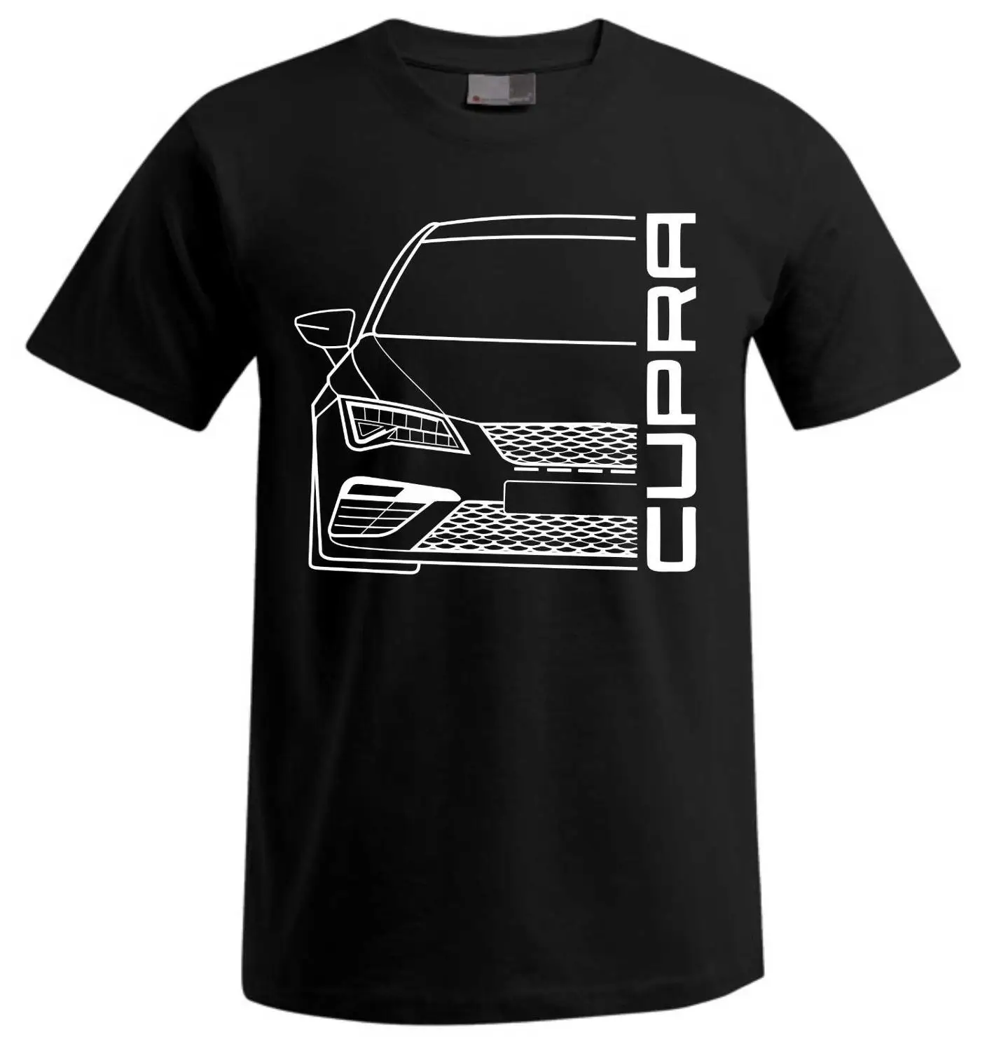 Футболка Мода Для мужчин Seat Leon Cupra 5F подтяжки лица Футболка V2 Повседневная футболка - Цвет: 1