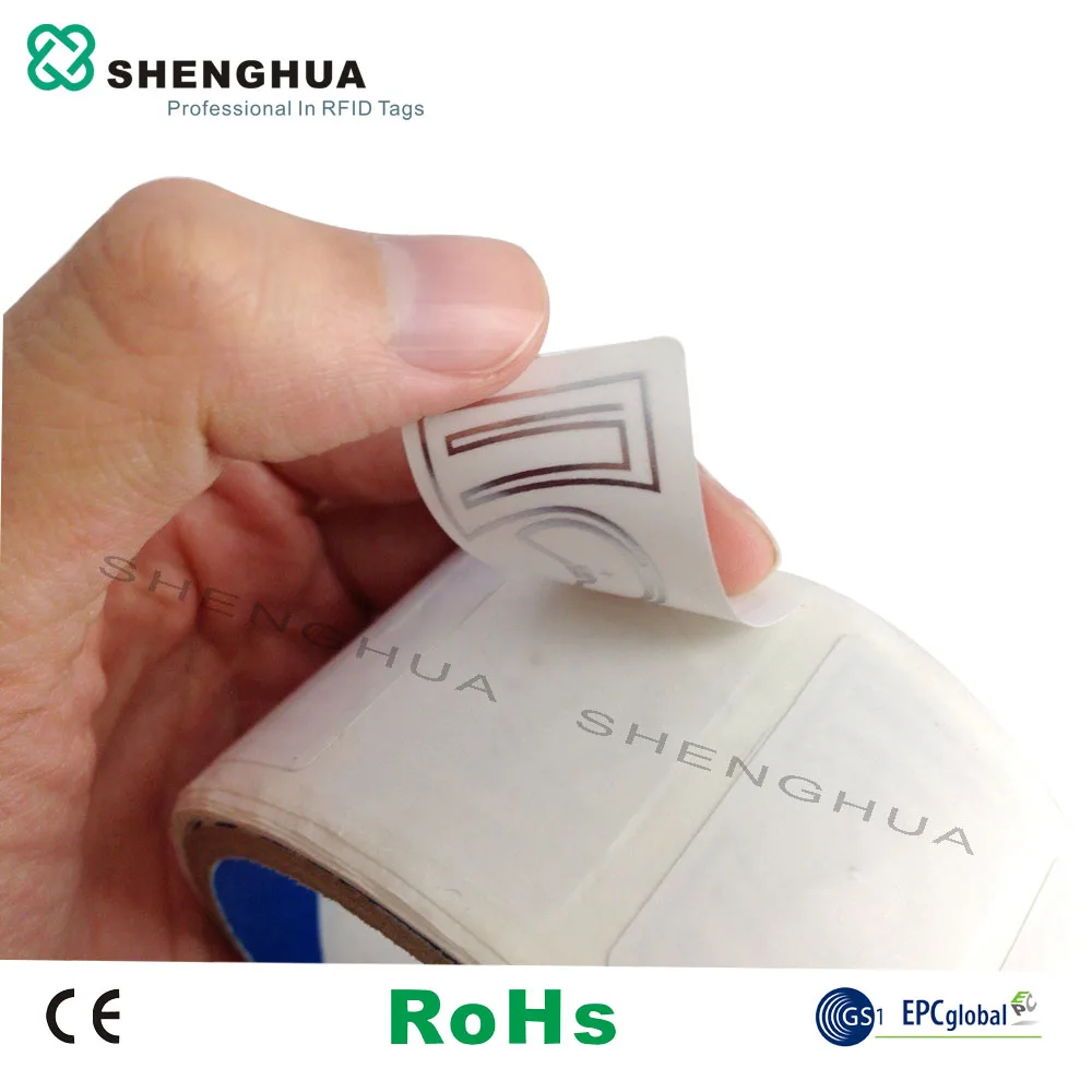 10 шт./лот Печатный УВЧ RFID само пустая клейкая этикетка Stikcer тег цена изготовление
