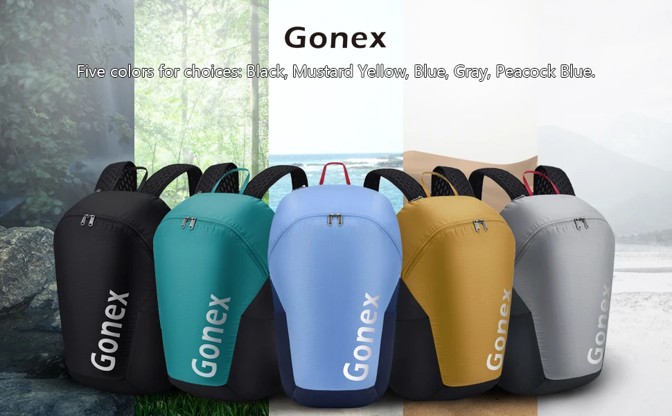 Gonex 32L легкий рюкзак складной складывающийся спортивный рюкзак сумка для рыбалки тактический военный треккинг с мешочком 210D нейлон