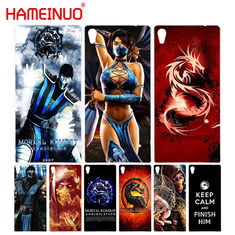 HAMEINUO Scorpion Sub Zero Mortal Kombat x чехол для телефона sony xperia C6 XA1 XA ULTRA XP L1 X compact XR/XZ/XZS PREMIUM|case for