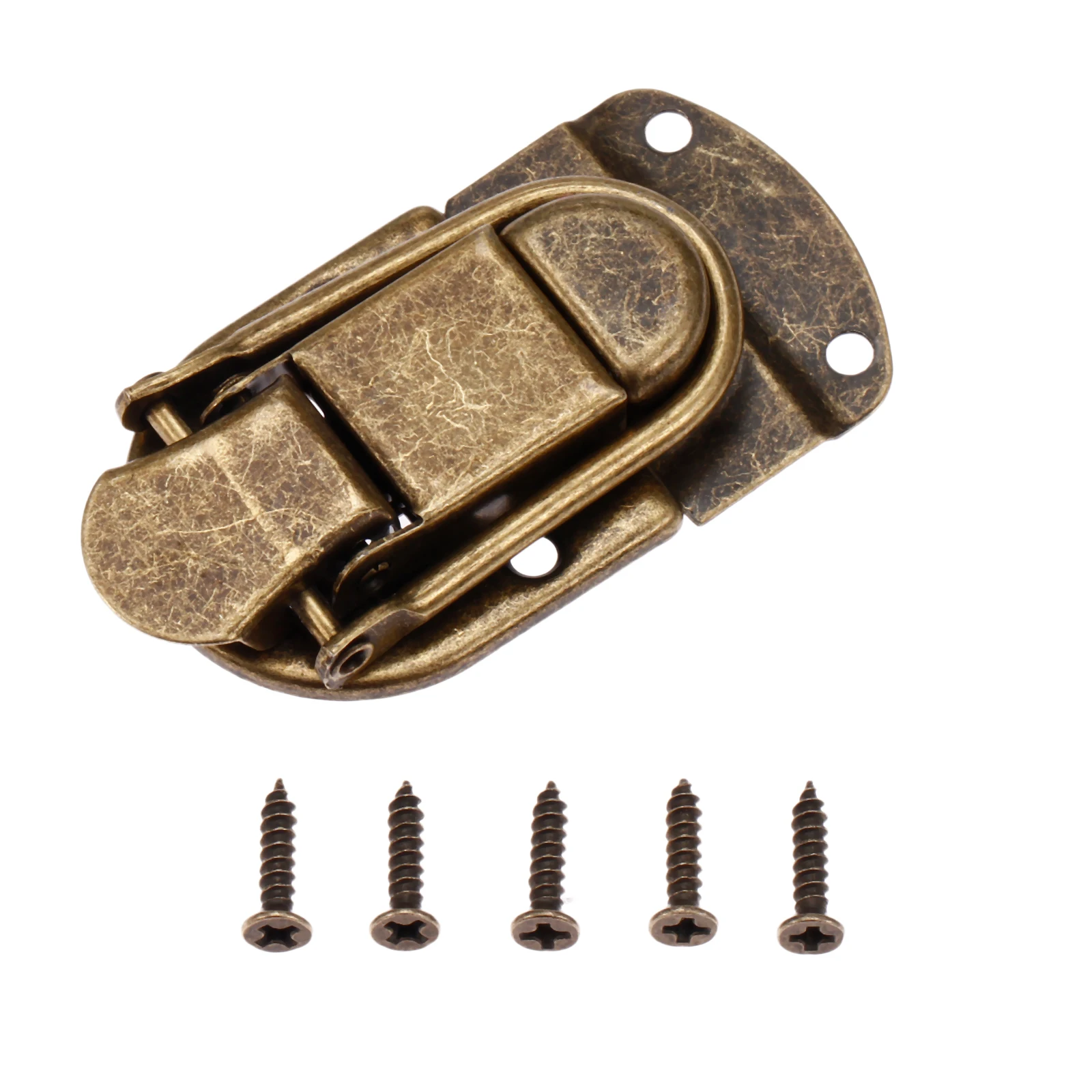 Античный бронзовый/серебристый металлический замок чехол пряжки переключатель