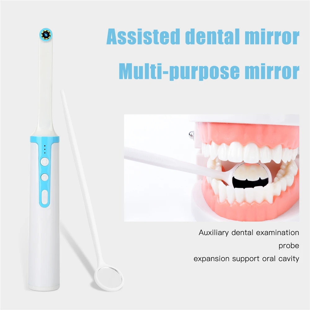 

HD Wireless WiFi Oral Dental Camera 1080P Intraoral Endoscope Adjustable 8 LED Light USB Cable Mouth Inspection For Dentist Tool