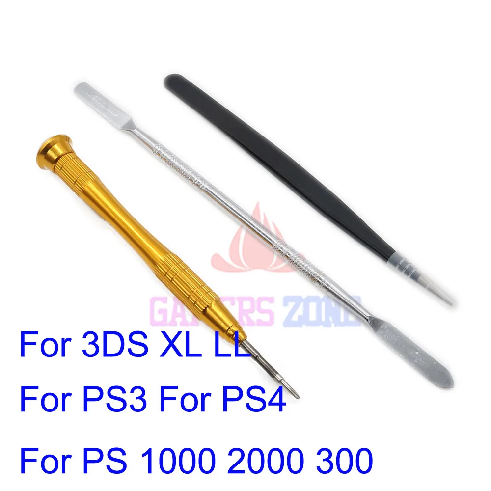 Для PS4 PS 3 4 PSP 1000 2000 3000 Philips Отвертка Пинцет рычаг приспособление для инструмента 3DS