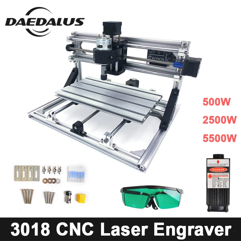 CNC 3018 с ER11 лазерной резки DIY маршрутизатор мини лазерный гравер фрезерный станок