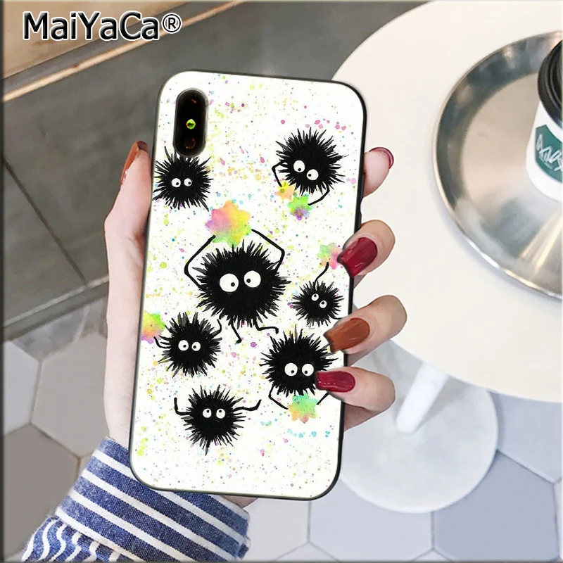 4 MaiYaCa милый унесенный призраками аниме Ghibli Миядзаки Coque чехол для телефона для Apple iPhone 11 pro max 8 7 6 6S Plus X XS MAX 5 5S SE XR - Цвет: 4