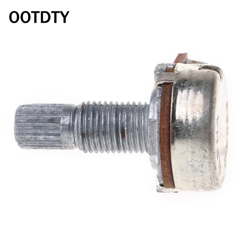 OOTDTY A25K потенциометр шлицевой горшок Электрогитара Бас Эффект усилитель тон