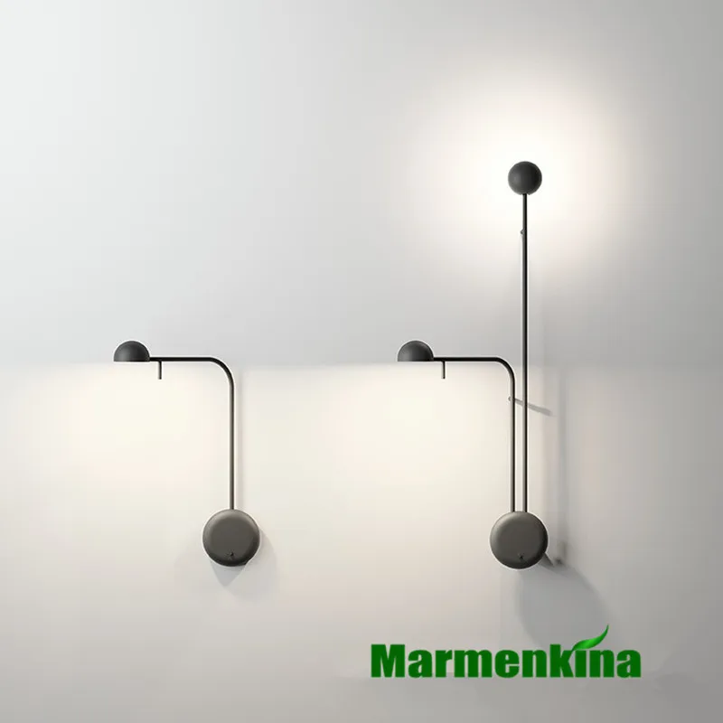 Светодиодная настенная лампа современный минималистичный прикроватный