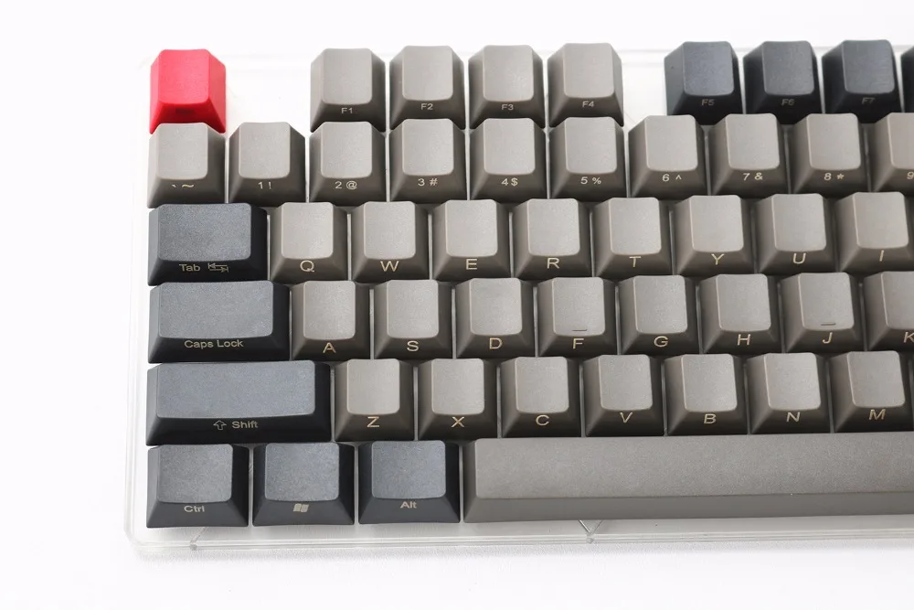 PBT ключ Шапки сбоку/принтом спереди 111 ключей ANSI Cherry MX Шапки для MX Настенные переключатели Anne Pro 2/87/104/108 механической клавиатуры